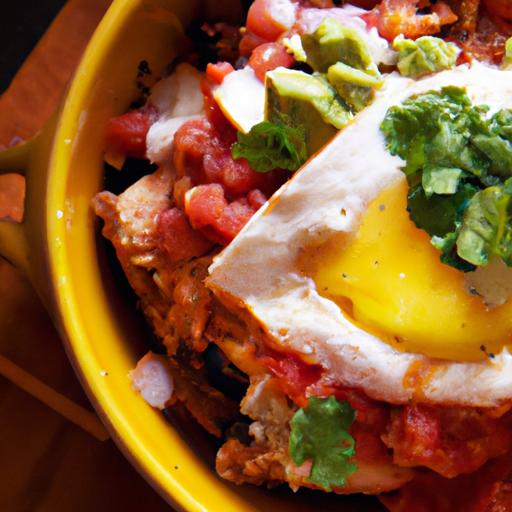Chilaquiles Rojos with Egg: A Classic Mexican Breakfast Twist