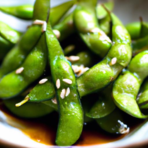 Edamame with Garlic ⁣Sauce:‍ A Flavorful Twist ⁣on a Classic​ Snack