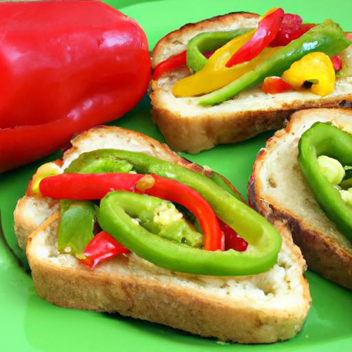 Bell Pepper Sandwiches: Breadless Bites Packed with Flavor