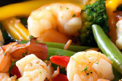 Sizzling Shrimp & Veggie Skillet: A Quick Flavor Boost