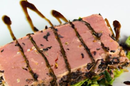Bold & Tangy: Mastering Blackened Balsamic Tuna Steaks