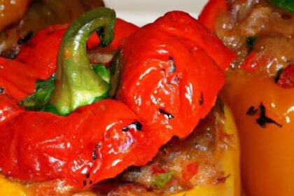 Hearty Slow Cooker Stuffed Bell Peppers: Easy & Delicious