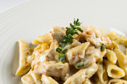 Creamy Chicken Alfredo Penne: A Delicious Twist on Classic Pasta