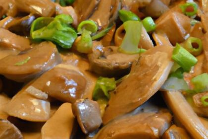 Creamy Vegan Mushroom Stroganoff: A Plant-Based Delight