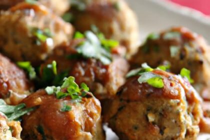 Savory Turkey Meatballs: A Flavorful Twist on Classic Bites
