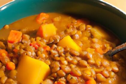 Hearty Lentil Sweet Potato Soup: A Nutritious Comfort Bowl