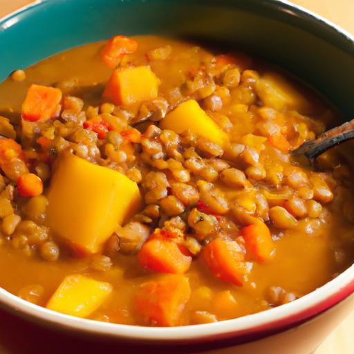Hearty Lentil Sweet Potato Soup: A Nutritious Comfort Bowl