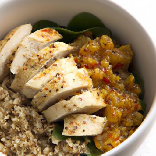 Fuel Your Day with a Flavorful Grilled Chicken Quinoa Bowl