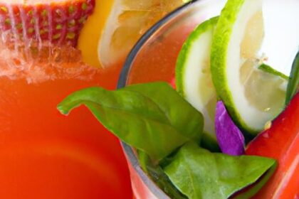 Refreshing Twist: The Magic of Strawberry Basil Lemonade