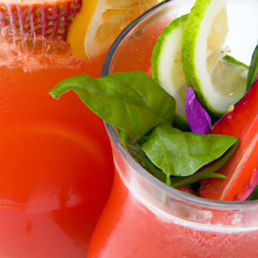 Refreshing Twist: The Magic of Strawberry Basil Lemonade