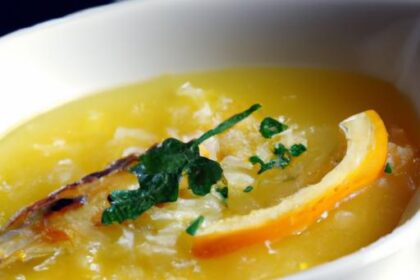 Zesty Comfort: How to Make Lemon Chicken Orzo Soup