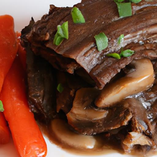 Melt-in-Your-Mouth Slow Cooker Beef Short Ribs Recipe