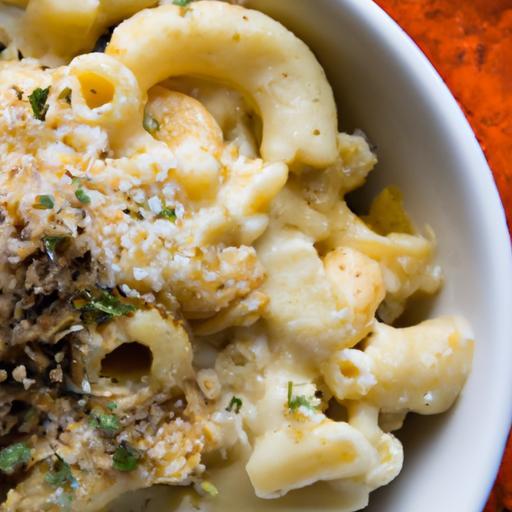 Creamy Vegan Mac & Cheese with Rich Cashew Sauce Delight