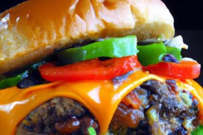 Turn Up the Heat: Spicy Jalapeño & Cheddar Burger Bliss
