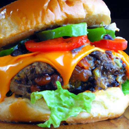 Turn Up the Heat: Spicy Jalapeño & Cheddar Burger Bliss