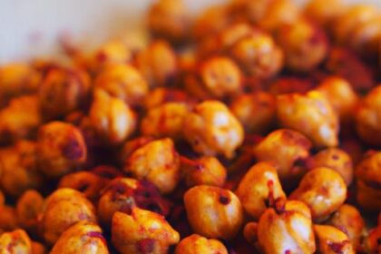 Crunchy Roasted Chickpeas with Smoky Paprika Spice Twist
