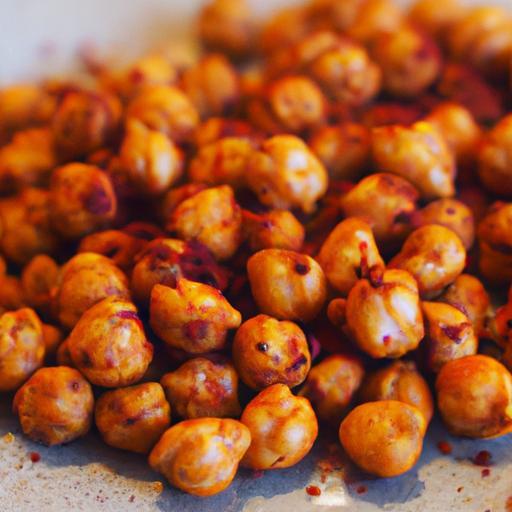 Crunchy Roasted Chickpeas with Smoky Paprika Spice Twist