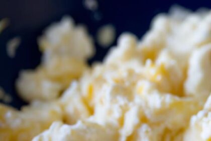 Fluffy Cottage Cheese Scrambled Eggs: A Protein-Packed Start