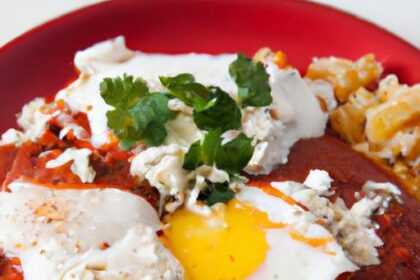 Chilaquiles Rojos with Egg: A Flavorful Mexican Classic Twist