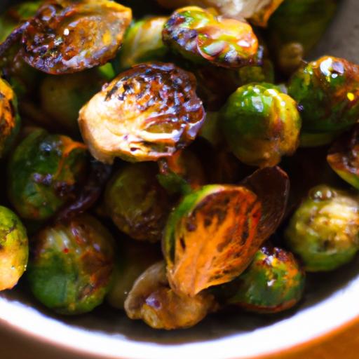 Crispy ⁤Roasted ⁢Brussels Sprouts with Tangy‌ Balsamic⁣ Glaze