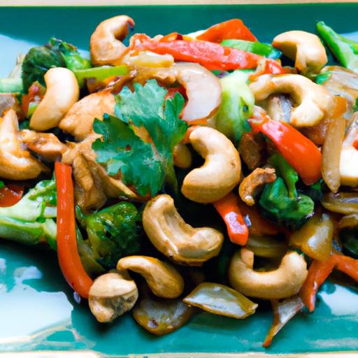 Crunchy Cashew chicken Stir Fry: A Flavorful Quick Feast