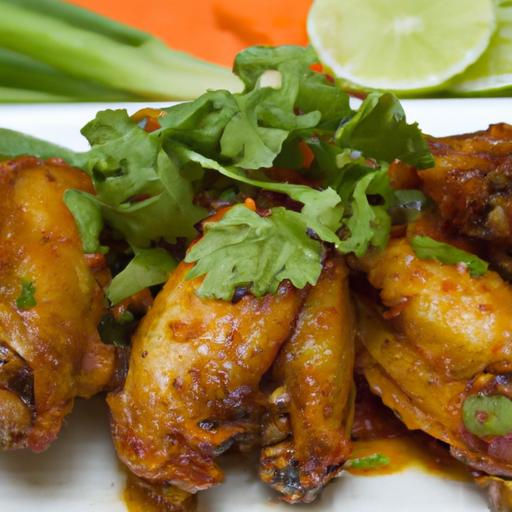 Golden Thai Chicken Wings: A Crispy, Flavor-Packed Delight