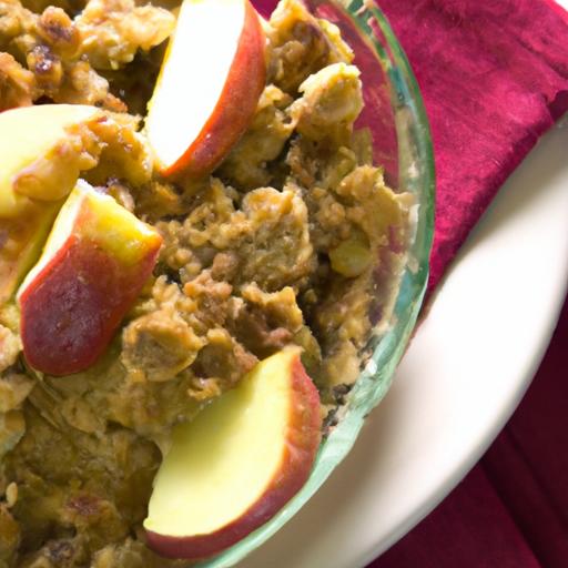 Irresistible Apple Crumble with Crunchy ⁣Oat Topping Delight