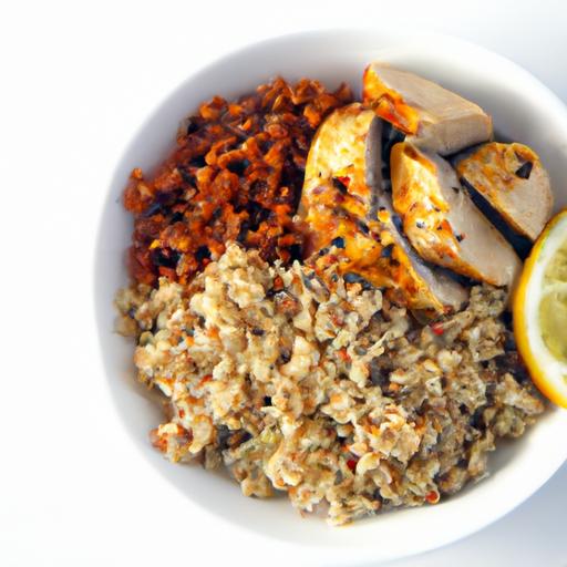 Fuel Your Day with a Flavorful Grilled Chicken Quinoa Bowl