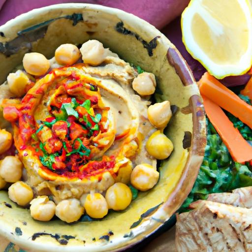 discover the Vibrant Flavors of a mediterranean Hummus Bowl