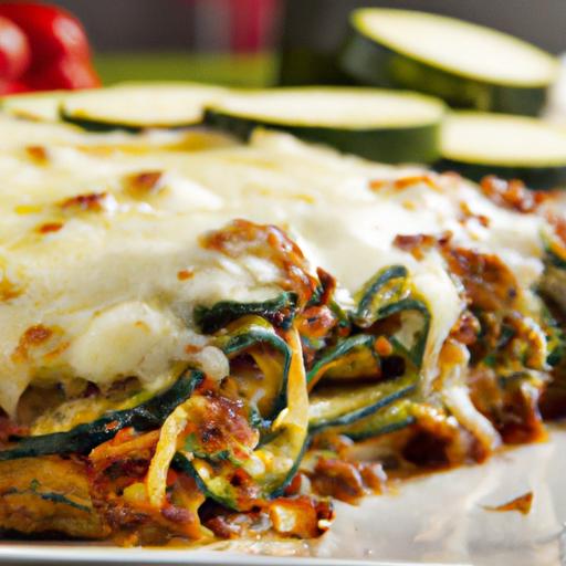 Zucchini Lasagna Delight: A Healthy Twist on Classic Comfort