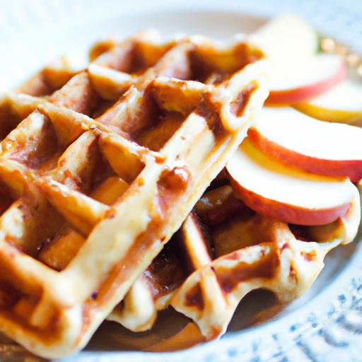 Crisp apple Cinnamon Waffles: ⁣A ⁢Perfect Morning Delight