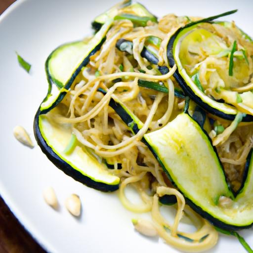 Zesty Ginger Garlic Zucchini Noodles: A Fresh Twist Recipe