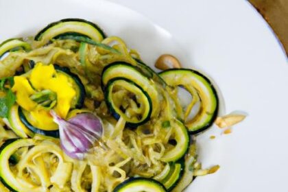 Zesty Ginger Garlic Zucchini Noodles: A Fresh Twist Recipe