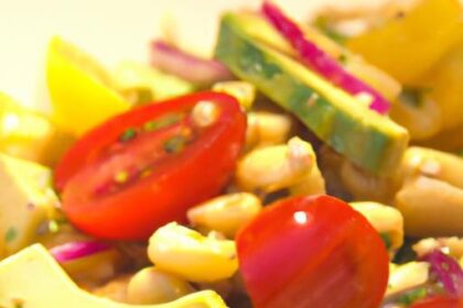 Fresh Flavor Fusion: Corn, Tomato & Avocado Salad Delight