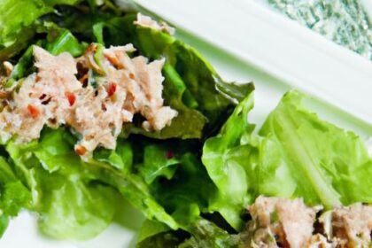 Fresh & Flavorful Tuna Salad Lettuce Wraps for Light Meals