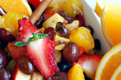 Zesty Fruit Salsa Meets Crispy Cinnamon Chips Delight