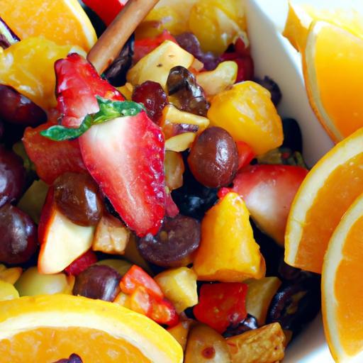 Zesty Fruit Salsa Meets Crispy Cinnamon Chips Delight