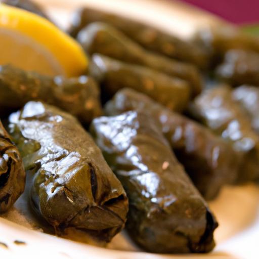 Greek Dolmades Delight: The Art of Stuffed Grape Leaves