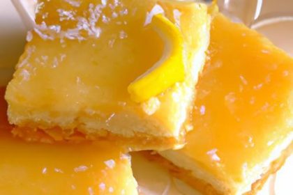 Zesty Vegan Lemon Bars: A Bright Twist on Classic Treats