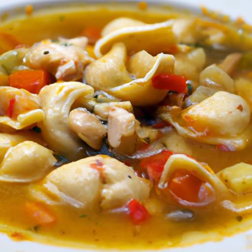 Rich & Cozy: Slow Cooker Creamy Chicken Tortellini Soup