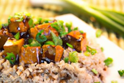 Savor the Flavor: Teriyaki Tofu Stir-Fry with Nutty Brown Rice