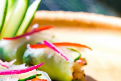 Fresh & Flavorful: The Art of the Cucumber Avocado Roll