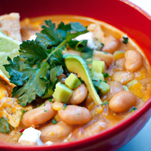 Hearty White⁣ Bean Chicken Chili: A Comfort⁣ Bowl of​ Flavor