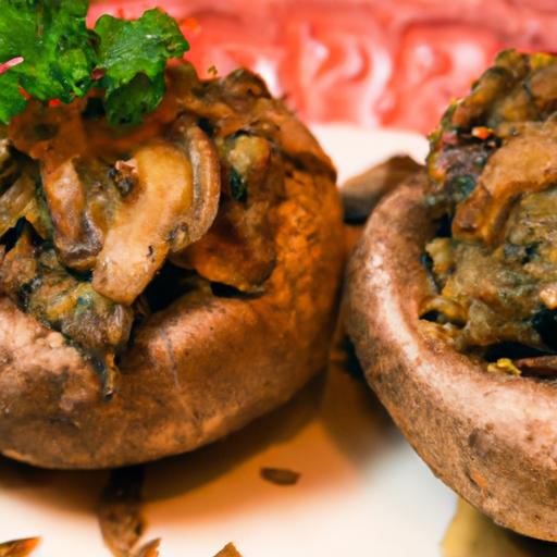 Delicious Vegan Stuffed Mushrooms: A Flavorful Plant-Based Twist