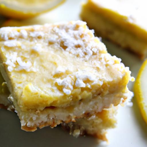 Zesty Vegan Lemon‍ Bars: A Bright Twist on Classic‍ Treats