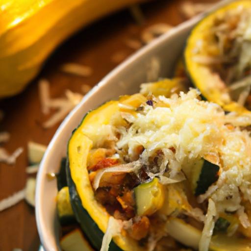 Spaghetti Squash Lasagna Boats: A Low-Carb Twist on Tradition