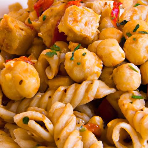 Hearty Chickpea Pasta with Chicken: A Protein-Packed‌ Delight