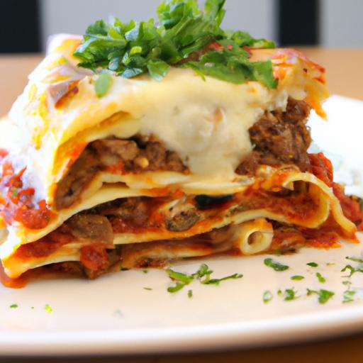 Layered Delight:‌ Crafting the Perfect Homemade Lasagna