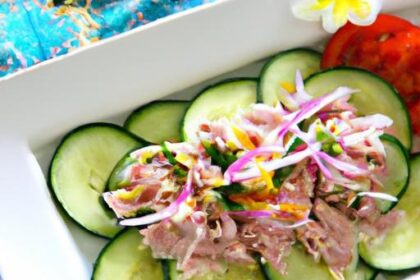 Refreshing Tuna Cucumber Salad: A Crisp, Healthy Delight