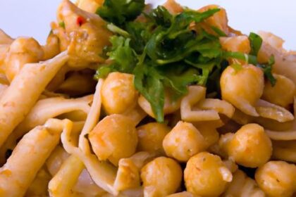 Hearty Chickpea Pasta with Chicken: A Protein-Packed Delight